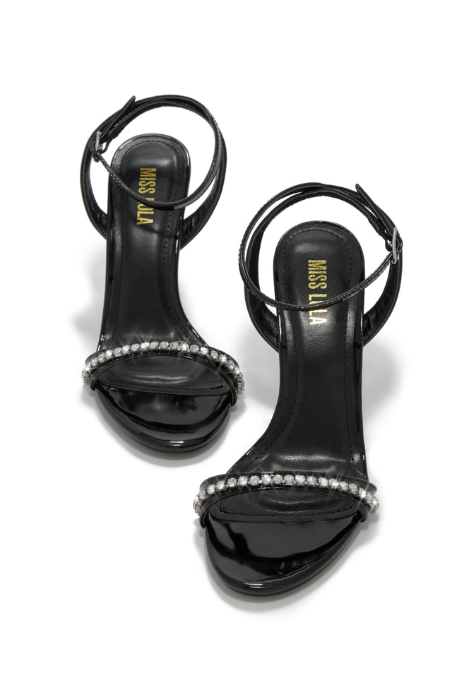 Load image into Gallery viewer, Black Single Sole High Heels

