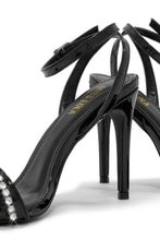 Load image into Gallery viewer, Black Rhinestone Heels

