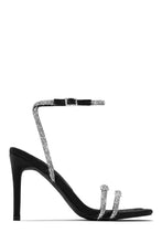 Load image into Gallery viewer, Black Ankle Strap Heels
