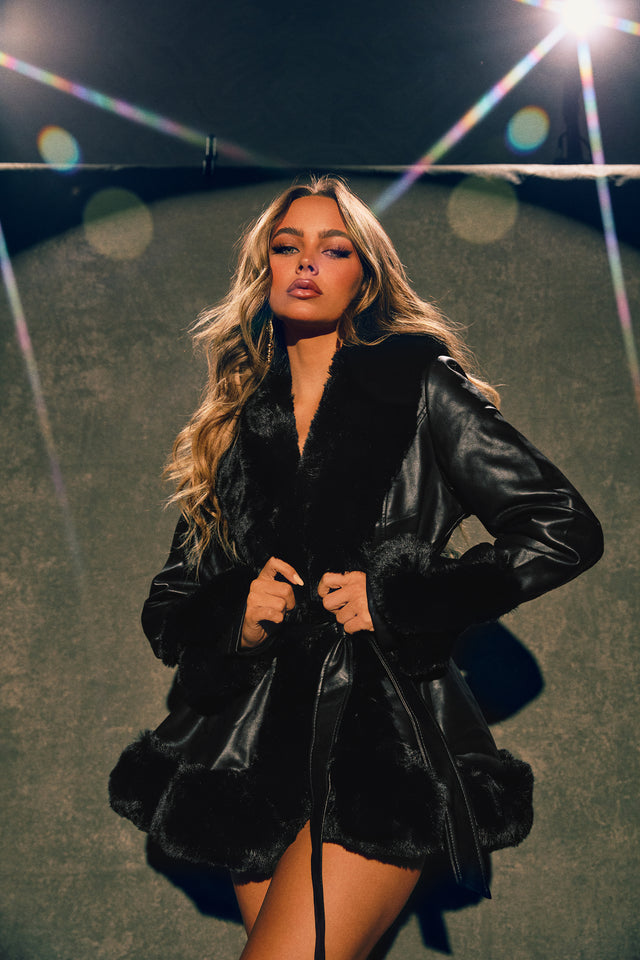Load image into Gallery viewer, aLL bLACK coAT
