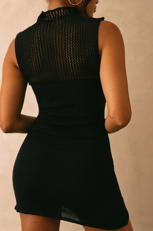 Load image into Gallery viewer, Black Summer Dress
