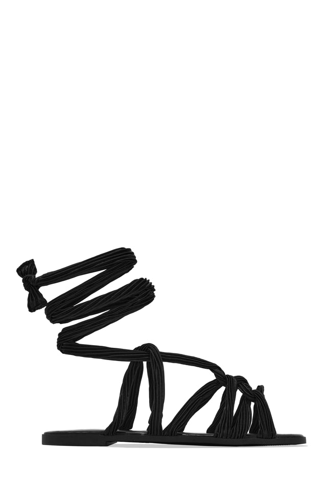 Load image into Gallery viewer, Bora Bora Lace Up Sandals - Orange
