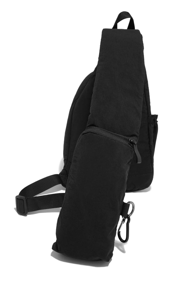 Load image into Gallery viewer, Black Zipper Pocket Bag 
