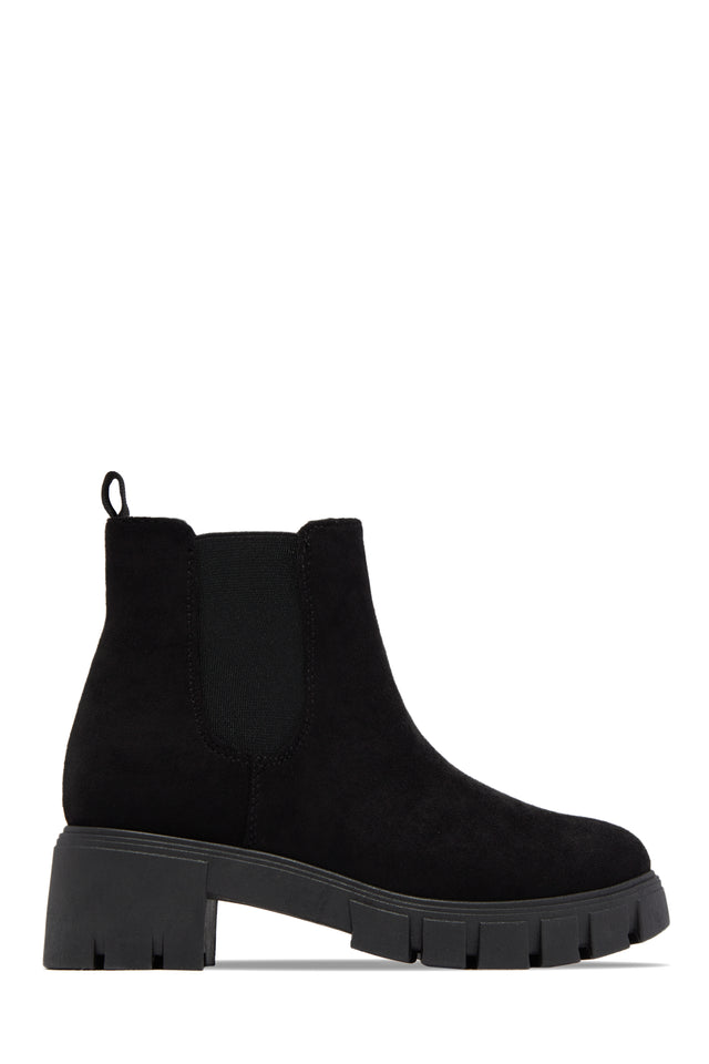 Load image into Gallery viewer, Black Suede Boots 
