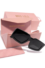 Load image into Gallery viewer, Black Sunglasses With Pink Case Included With Purchase 
