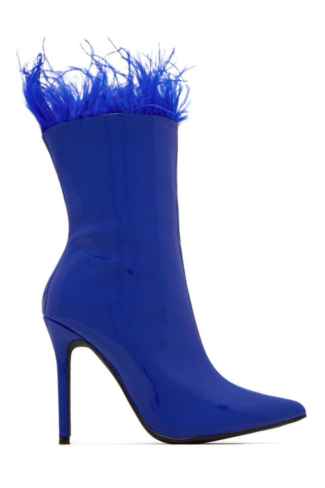 Load image into Gallery viewer, Blue Ankle Boots
