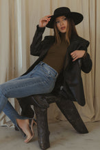 Load image into Gallery viewer, Distressed Dark Denim 
