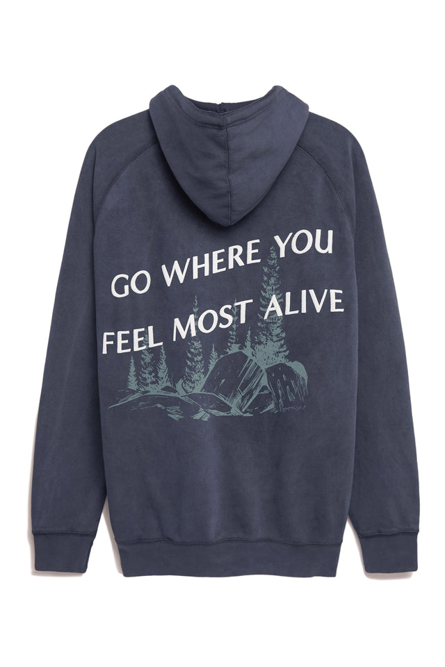 Load image into Gallery viewer, Grateful Hoodie - Blue
