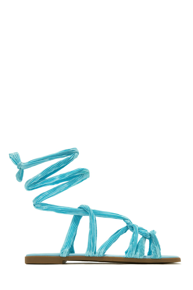 Load image into Gallery viewer, Bora Bora Lace Up Sandals - Orange
