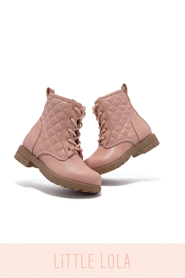 Load image into Gallery viewer, Pink Combat Boots
