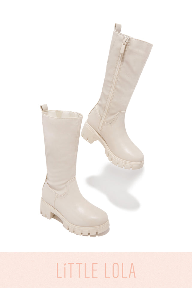 Load image into Gallery viewer, Bone Knee High Boot 
