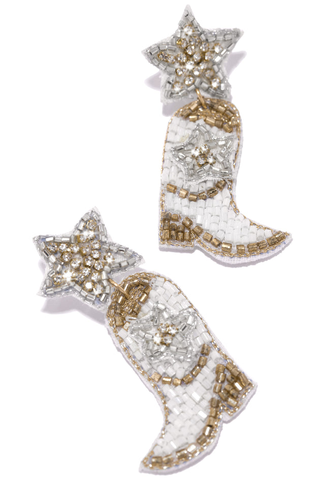Load image into Gallery viewer, Boot and Star Earring 
