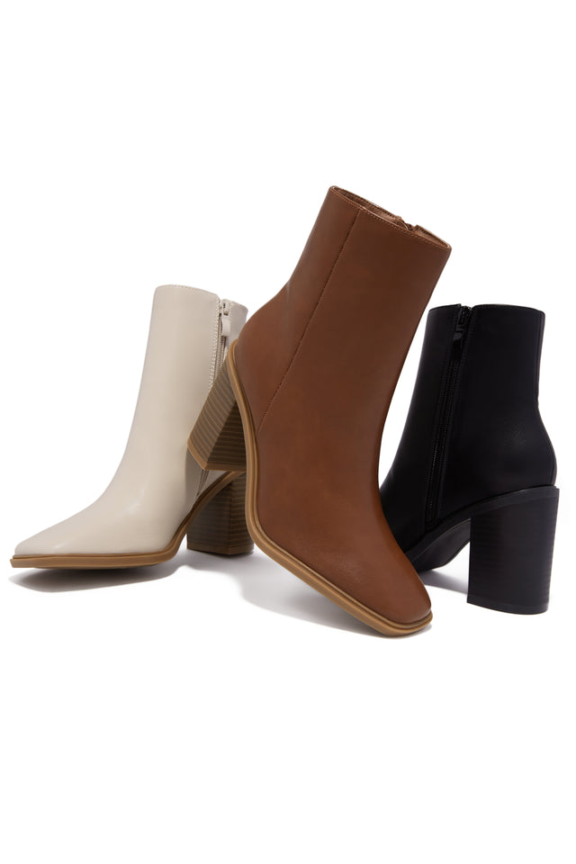 Load image into Gallery viewer, Boots Available In Tan, Ivory, And Black
