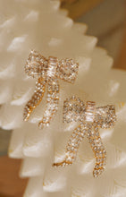 Load image into Gallery viewer, Bow Tie Embellished Earring
