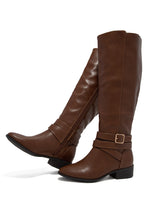 Load image into Gallery viewer, Helen Knee High Boots - Brown
