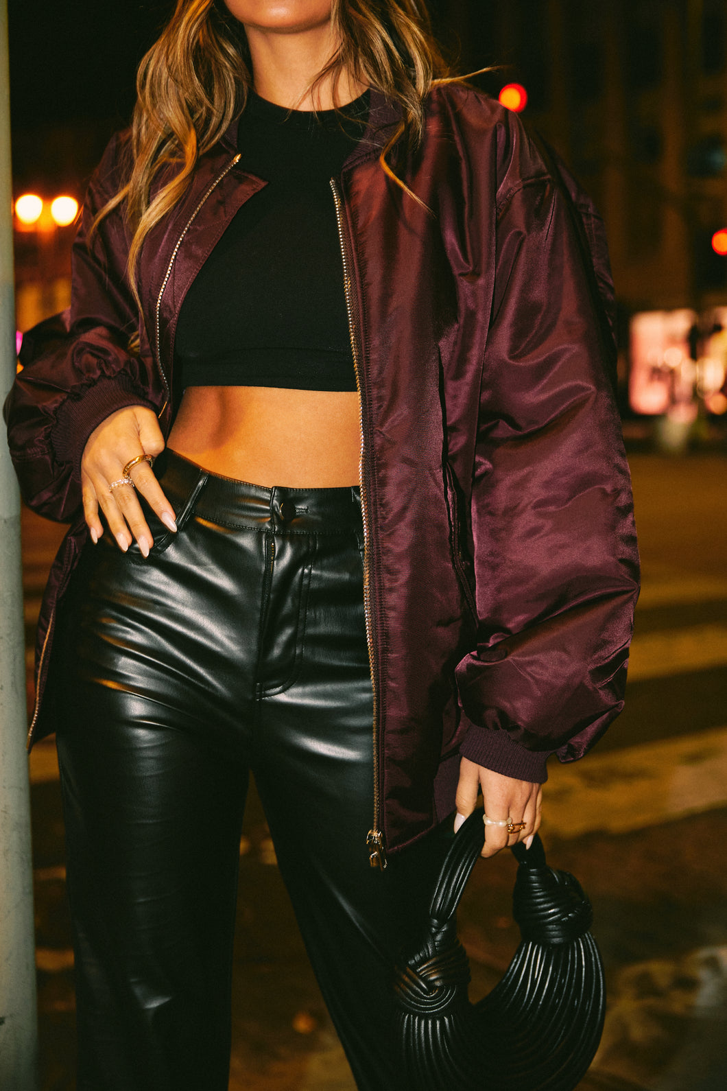 Plum Jacket
