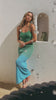 ombre crochet midi dress on model video