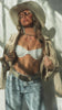 Ivory embellished bra top
