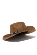 Load image into Gallery viewer, Curved Brim Cowgirl Hat
