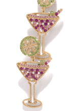Load image into Gallery viewer, Martini Embellished Earring 
