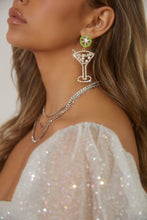 Load image into Gallery viewer, Women Wearing Cocktail Dangle Earring
