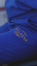Load and play video in Gallery viewer, blue fleece crewneck 
