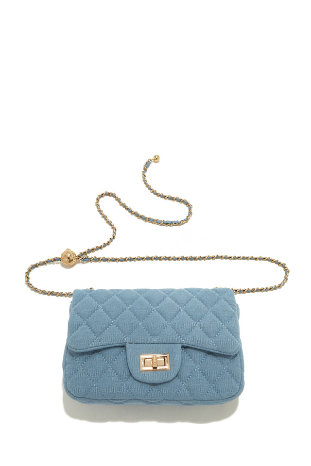 Load image into Gallery viewer, Denim Quilted Bag
