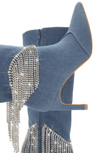 Load image into Gallery viewer, Blue Denim Boots
