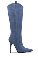 Load image into Gallery viewer, Kaiya High Heel Boots - Denim

