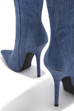 Load image into Gallery viewer, Kaiya High Heel Boots - Denim
