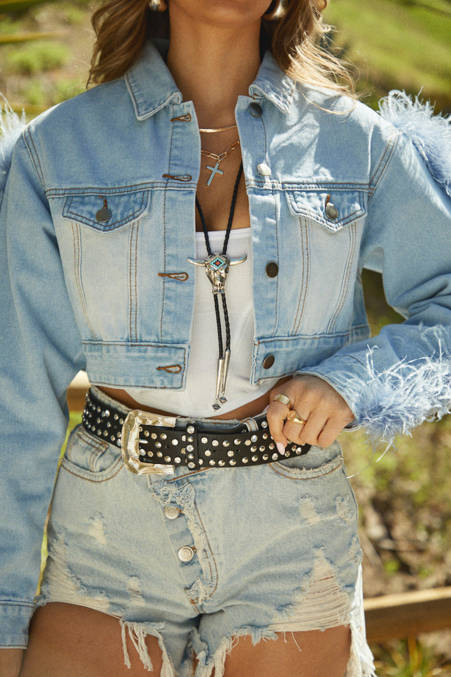 Load image into Gallery viewer, Deni Crop Jacket
