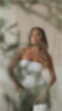 Load and play video in Gallery viewer, Video Of Women Wearing One Strap White Bodysuit 
