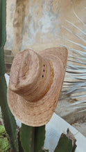 Load and play video in Gallery viewer, Natural Tone Cowgirl Hat
