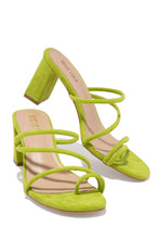 Load image into Gallery viewer, Green Heels
