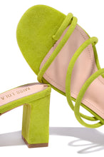 Load image into Gallery viewer, Lime Green Heels
