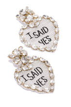Load image into Gallery viewer, Gold Tone Hardware Embellished Earring 
