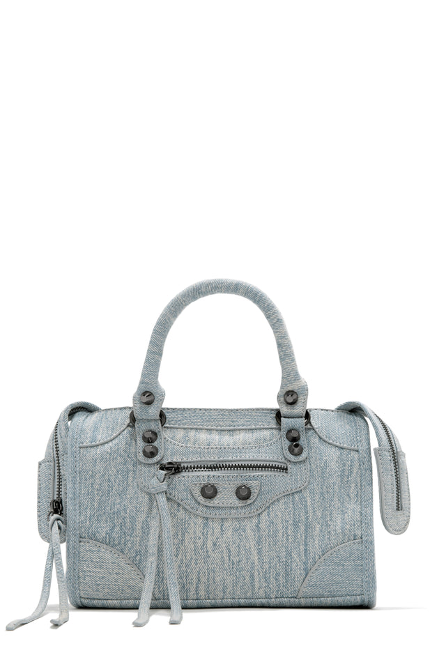 Load image into Gallery viewer, Denim Crossbody Handbag
