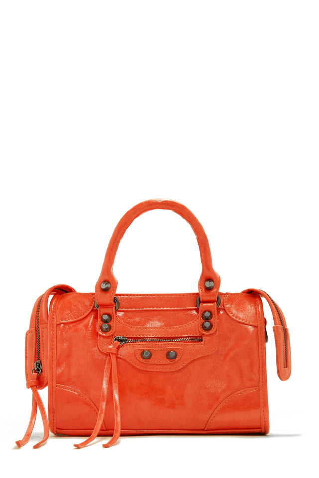 Load image into Gallery viewer, Orange Crossbody Handbag
