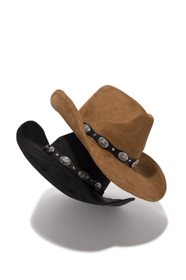Load image into Gallery viewer, Faux Suede Cowgirl Hat
