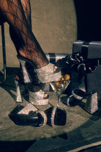 Load image into Gallery viewer, Women Wearing Embellished Platform Mules
