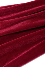 Load image into Gallery viewer, Red Faux Velvet Gloves 
