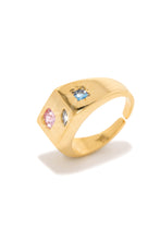 Load image into Gallery viewer, Gold Tone Ring 
