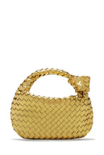 Load image into Gallery viewer, Metallic Gold Handbag
