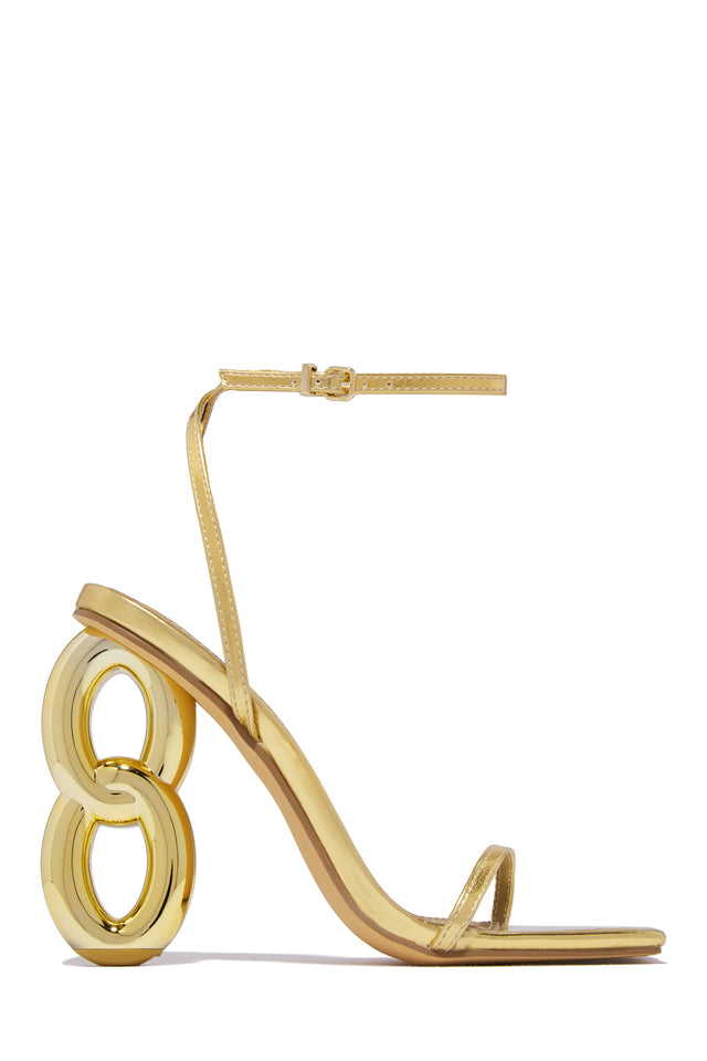 Load image into Gallery viewer, Gold Heels 

