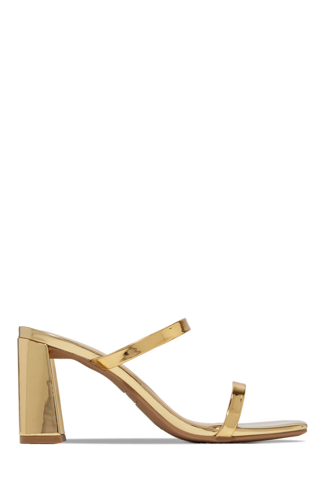Load image into Gallery viewer, Gold Mules 
