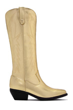 Load image into Gallery viewer, Millie Western Boots - Gold
