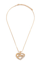 Load image into Gallery viewer, Gold-Tone Mom Pendant Necklace 
