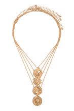 Load image into Gallery viewer, Stacked Multi Layer Gold Necklace
