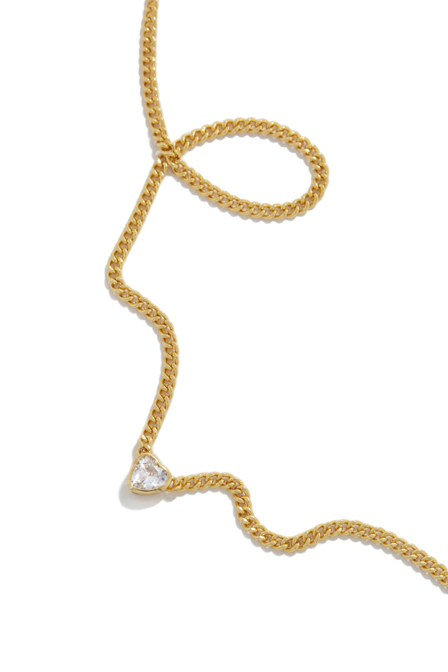 Load image into Gallery viewer, Gold Heart Necklace
