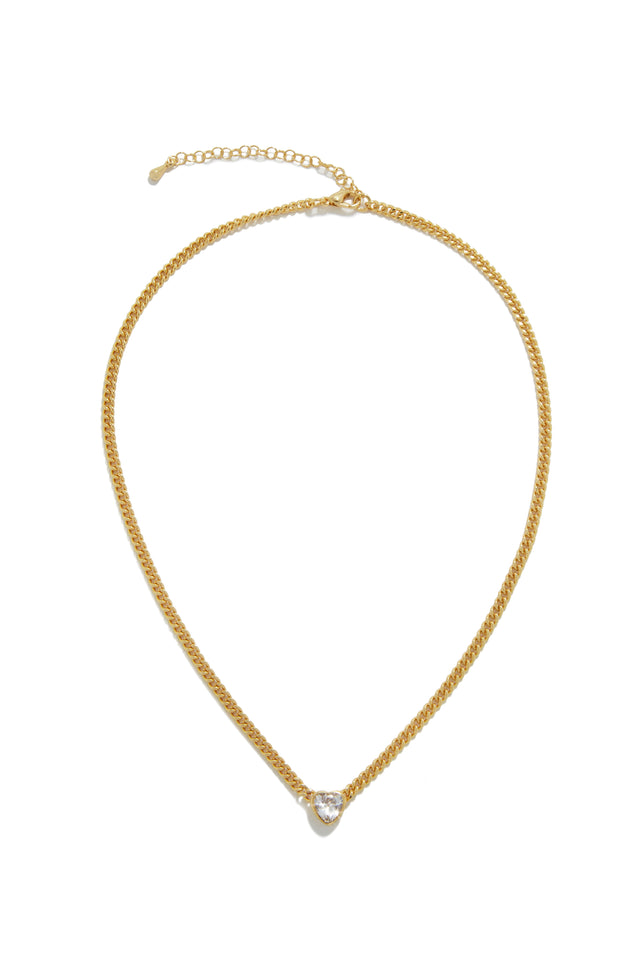 Load image into Gallery viewer, Embellished Mini Heart Necklace
